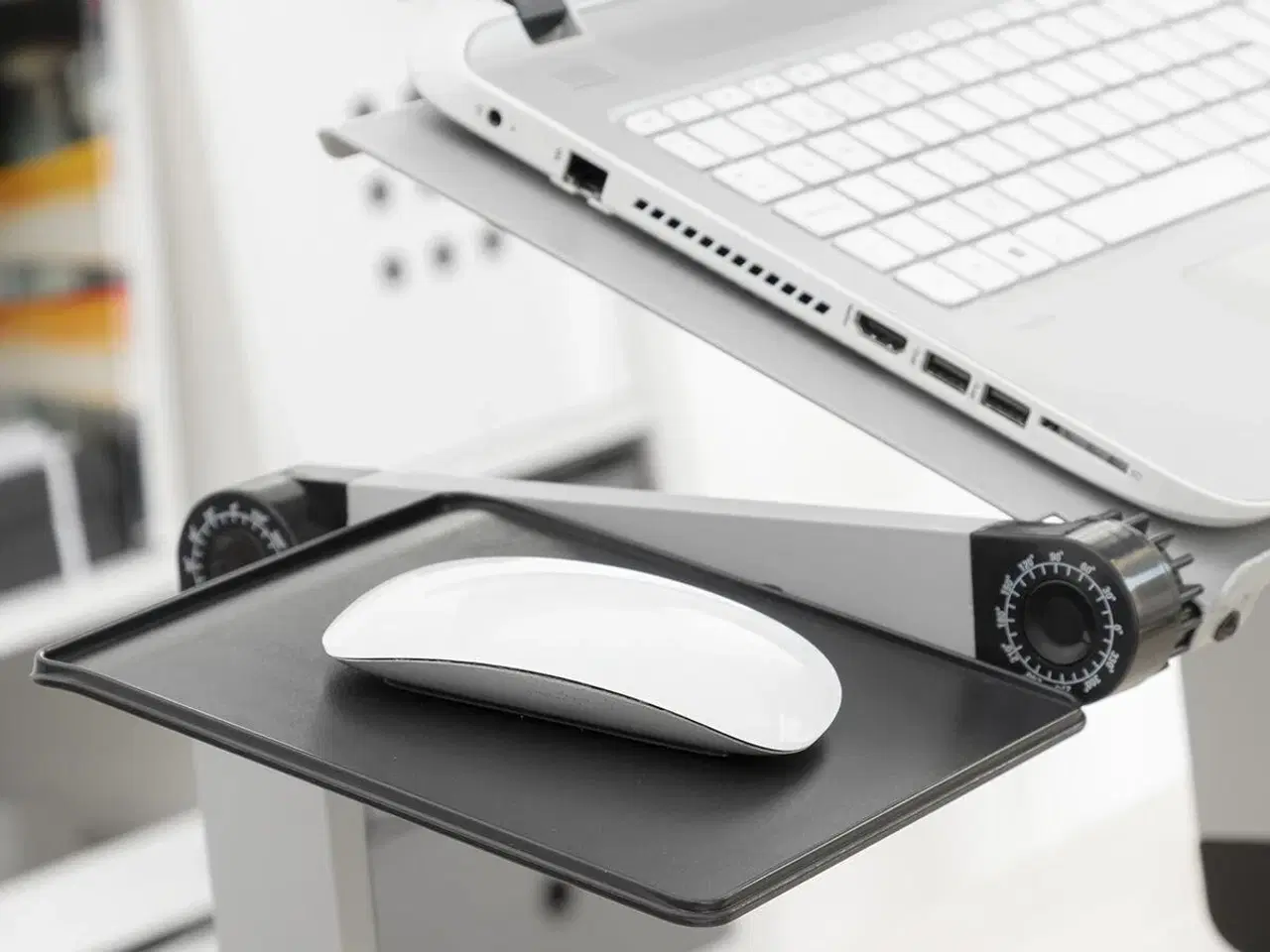 Billede 6 - Laptop stand justerbar - Omnible, grå