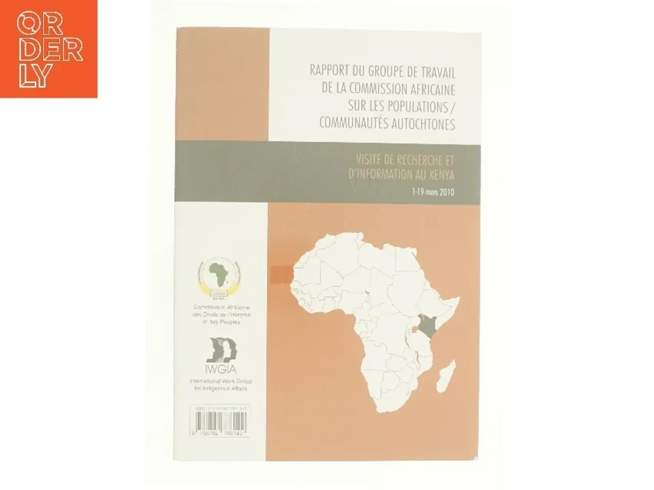 Billede 1 - Repport of the african commissions working group on indigenous populations (bog)