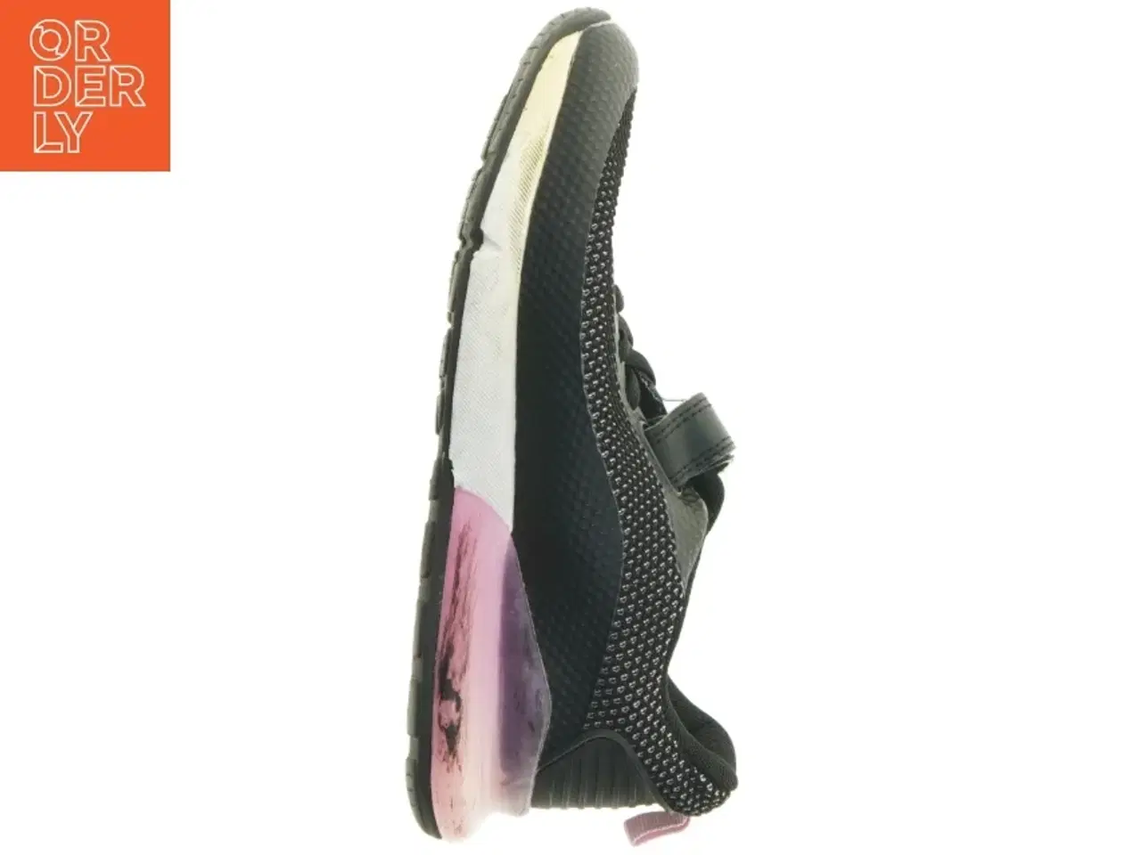 Billede 6 - Sorte sneakers med lyserøde detaljer (str. 4)