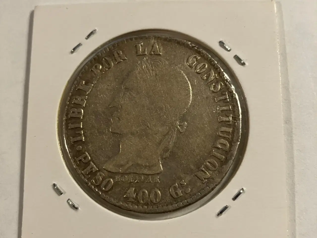 Billede 2 - Bolivia 8 soles 1859