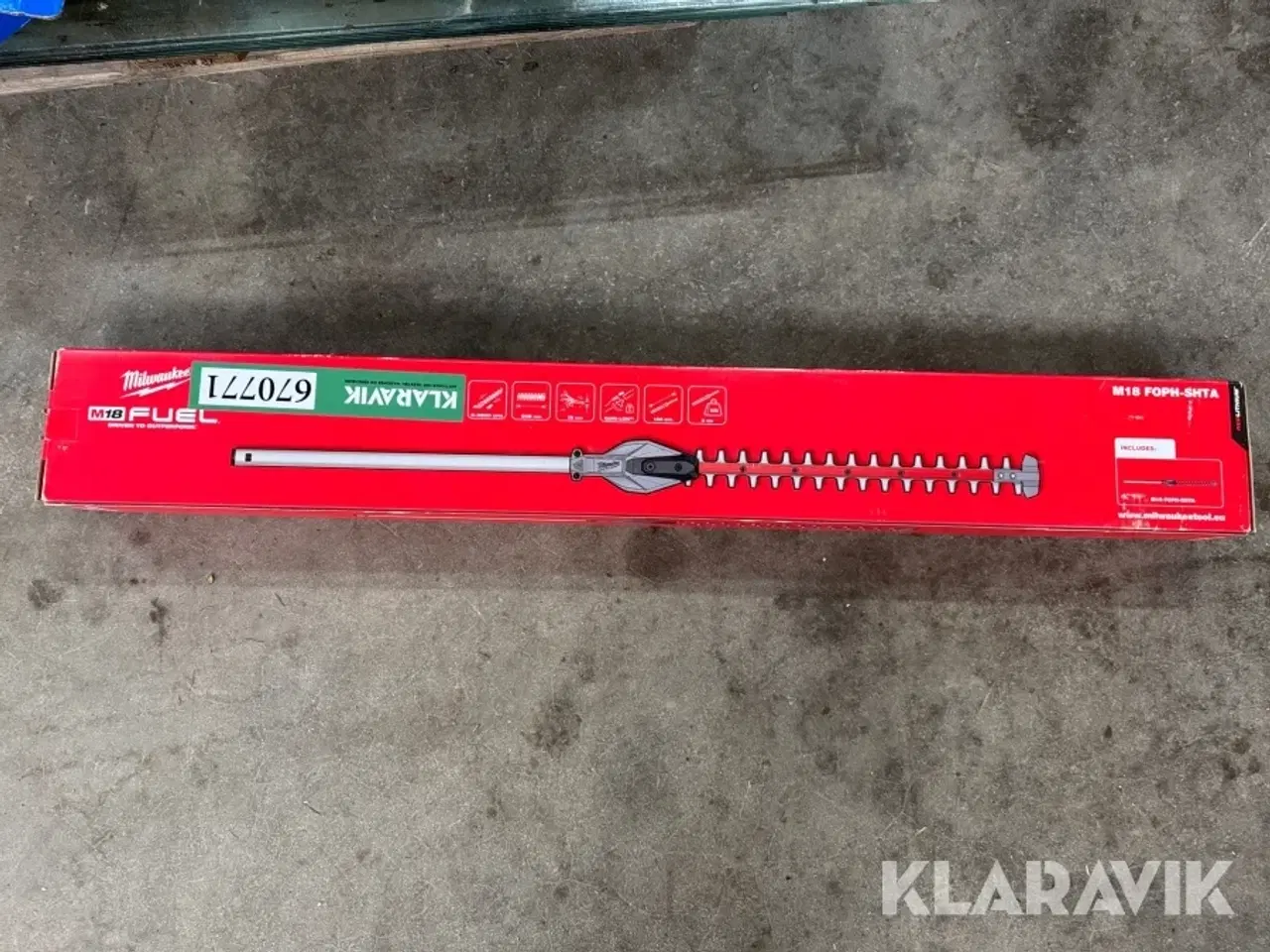 Billede 1 - Hækkeklipper-blad Milwaukee M18 Fuel