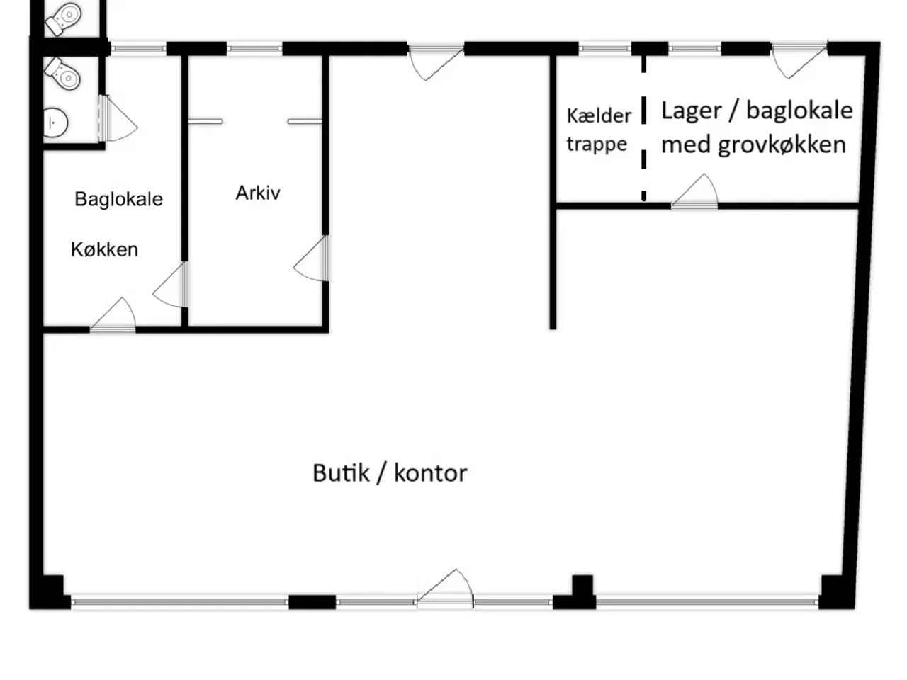 Billede 28 - Butiks lokale med super beliggenhed i gågaden.