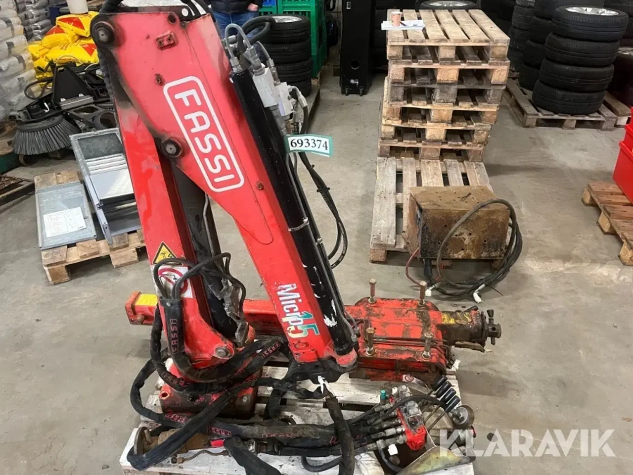 Billede 2 - Ladkran Fassi Micro 15 M15A.12
