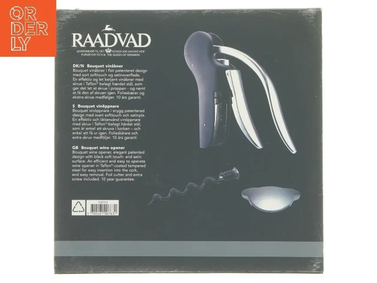 Billede 3 - Raadvad vinåbner fra Raavad (str. 15 cm)