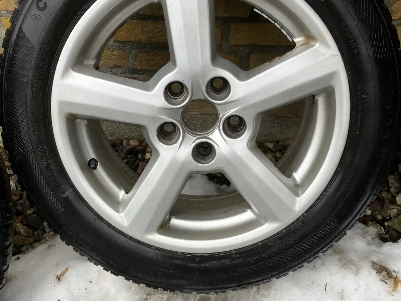 Billede 6 - Vinterdæk på fælge. VW, Seat mfl  5 x 112