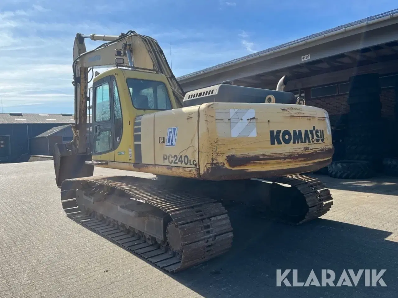Billede 4 - Gravemaskine Komatsu PC240 LC