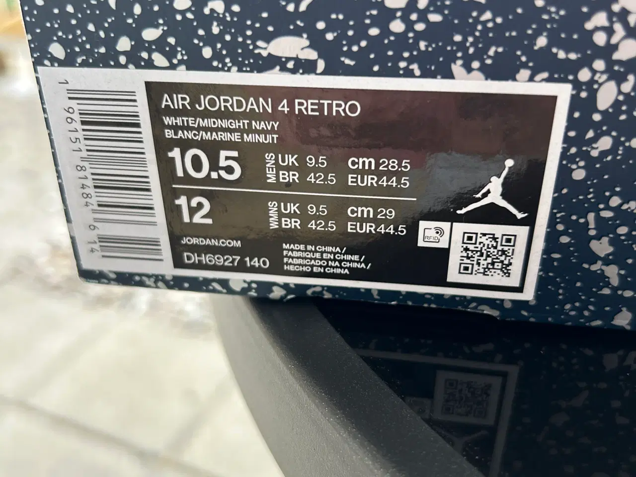 Billede 6 - Air Jordan 4 White Midnight Navy