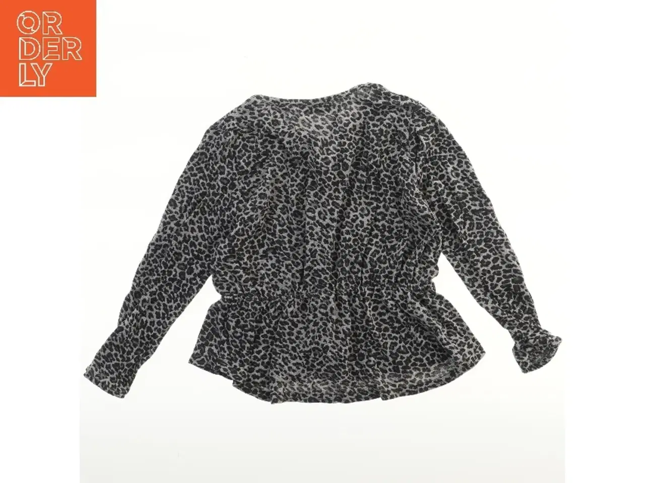 Billede 2 - Langærmet leopardmønstret bluse fra MarMar (str. 104)