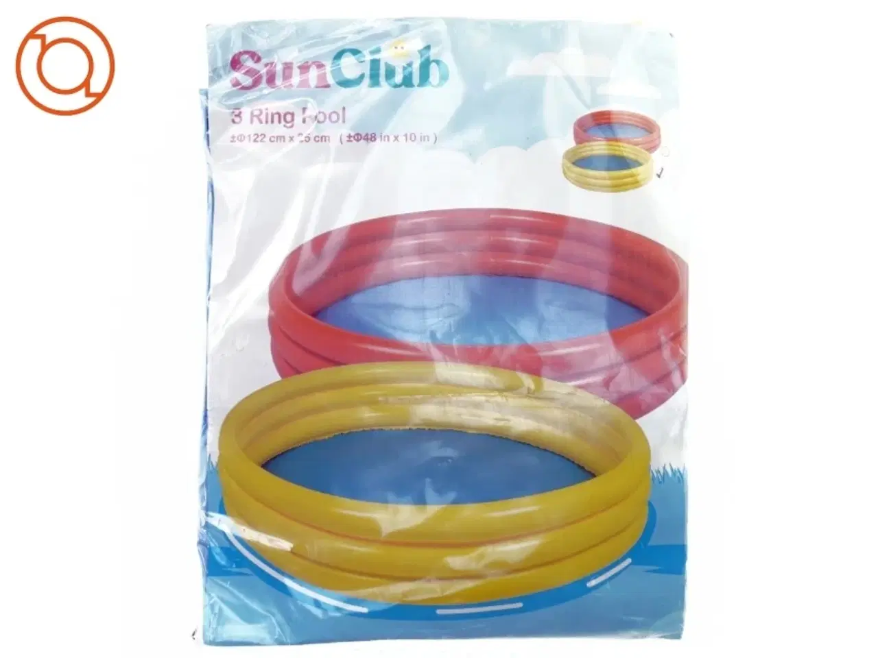 Billede 1 - Pool fra Sun Club (str. Ø 122 cm x 25 cm)