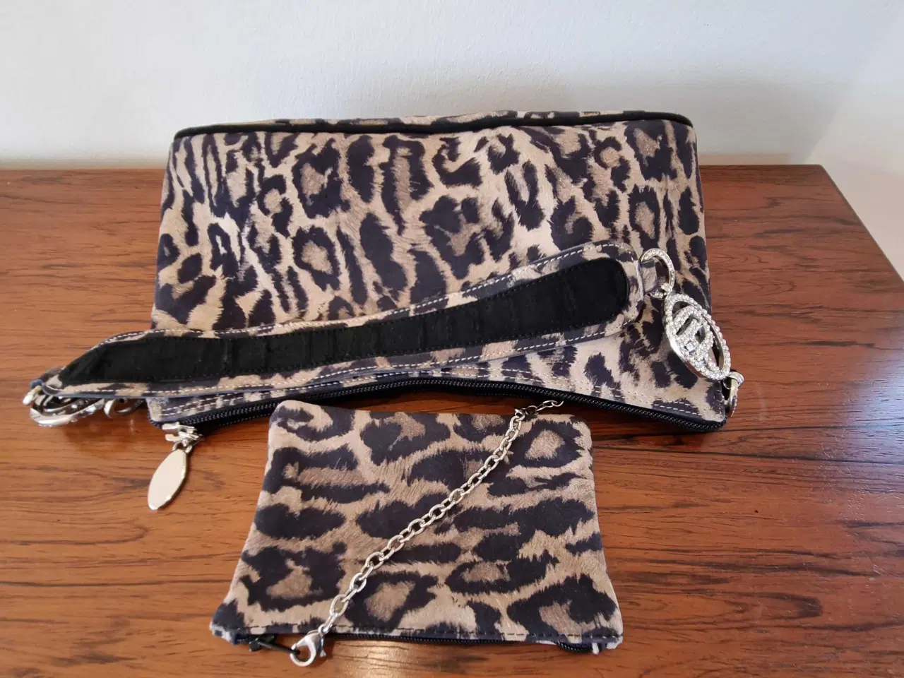 Billede 3 - Håndtaske leopard farvet