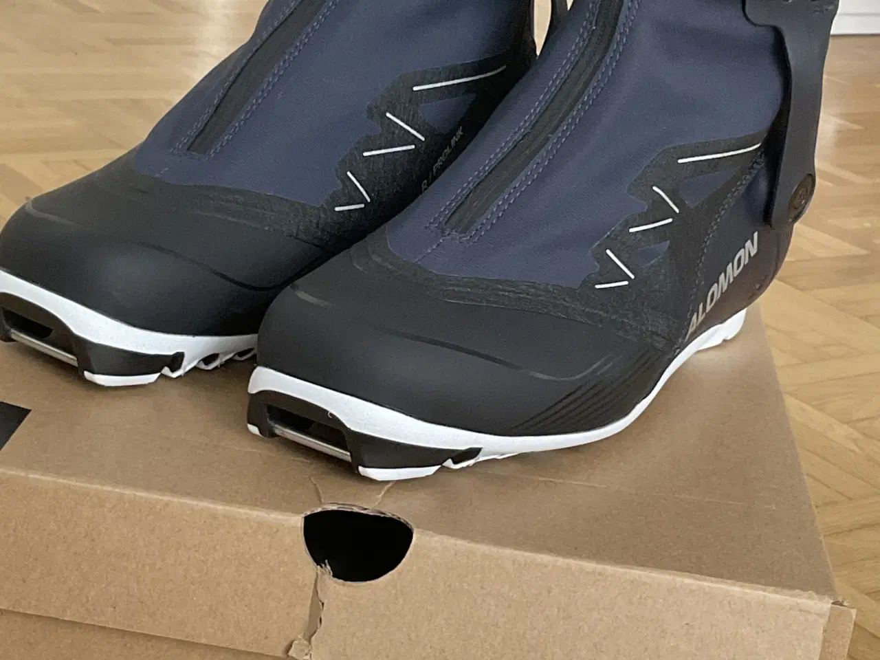 Billede 1 - Helt nye Salomon langrendsskistøvler