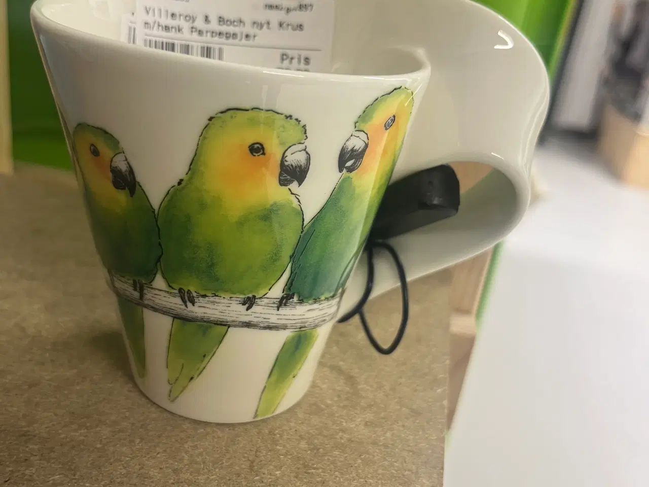Billede 1 - Krus m/ Parpegøjer og deco hank