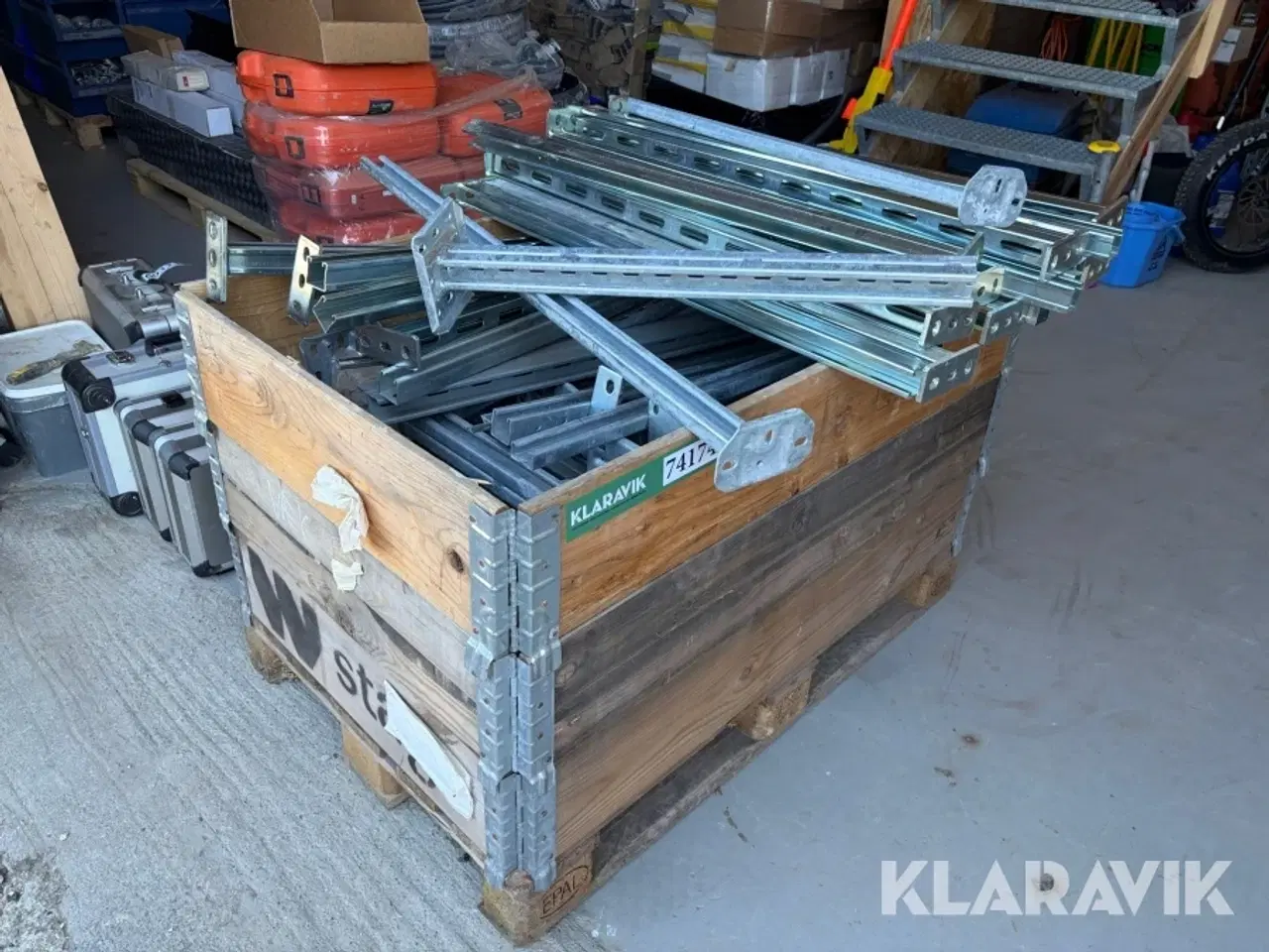 Billede 1 - Lot med assorterede montageskinner