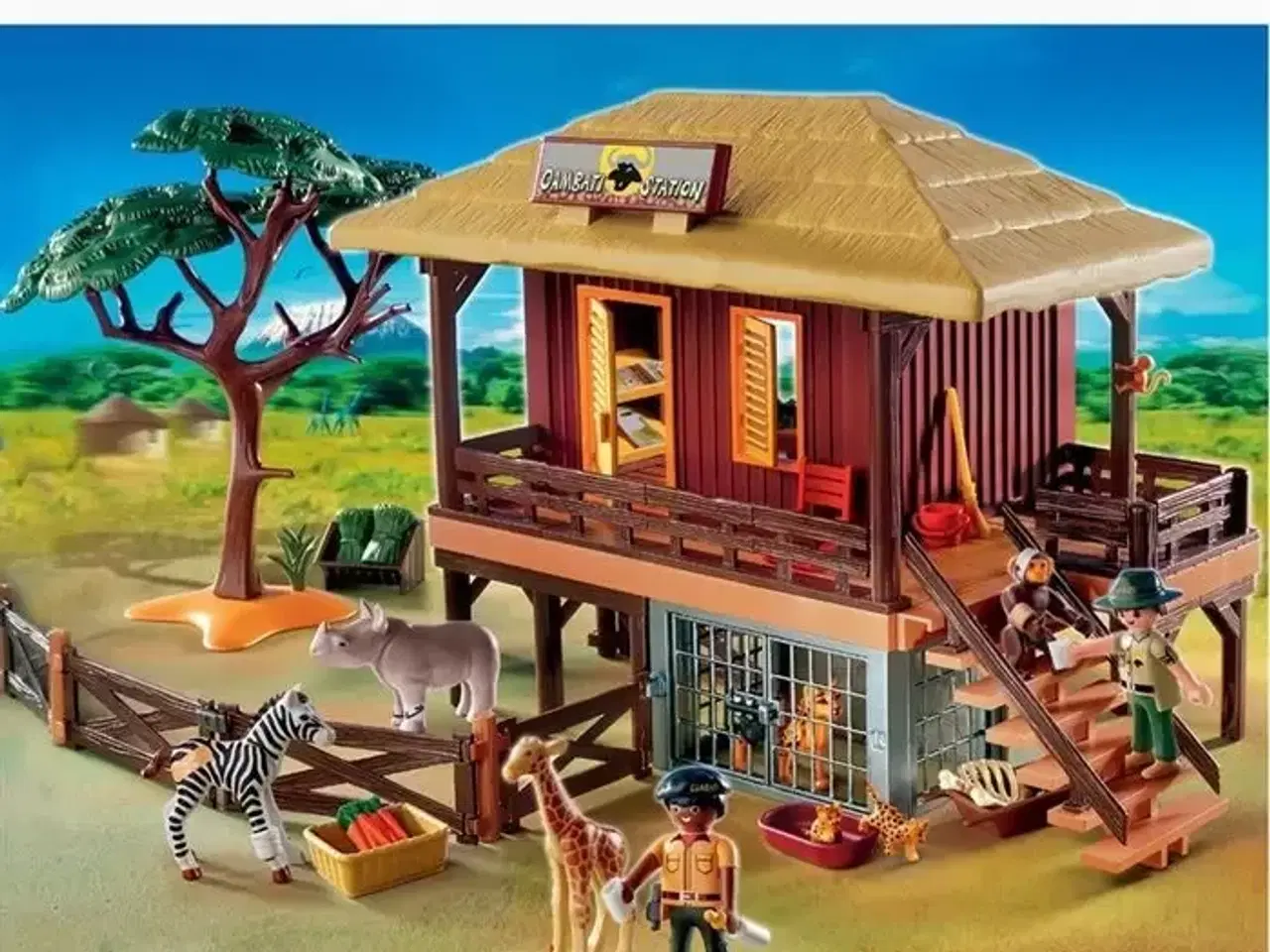 Billede 1 - Playmobil Oambati safari station 