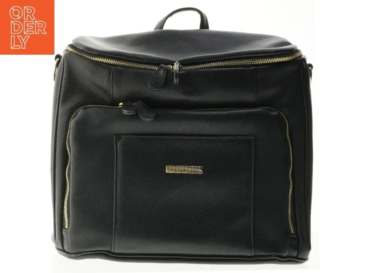 Billede 1 - Sort skuldertaske fra Protealine (str. 38 x 35 cm)