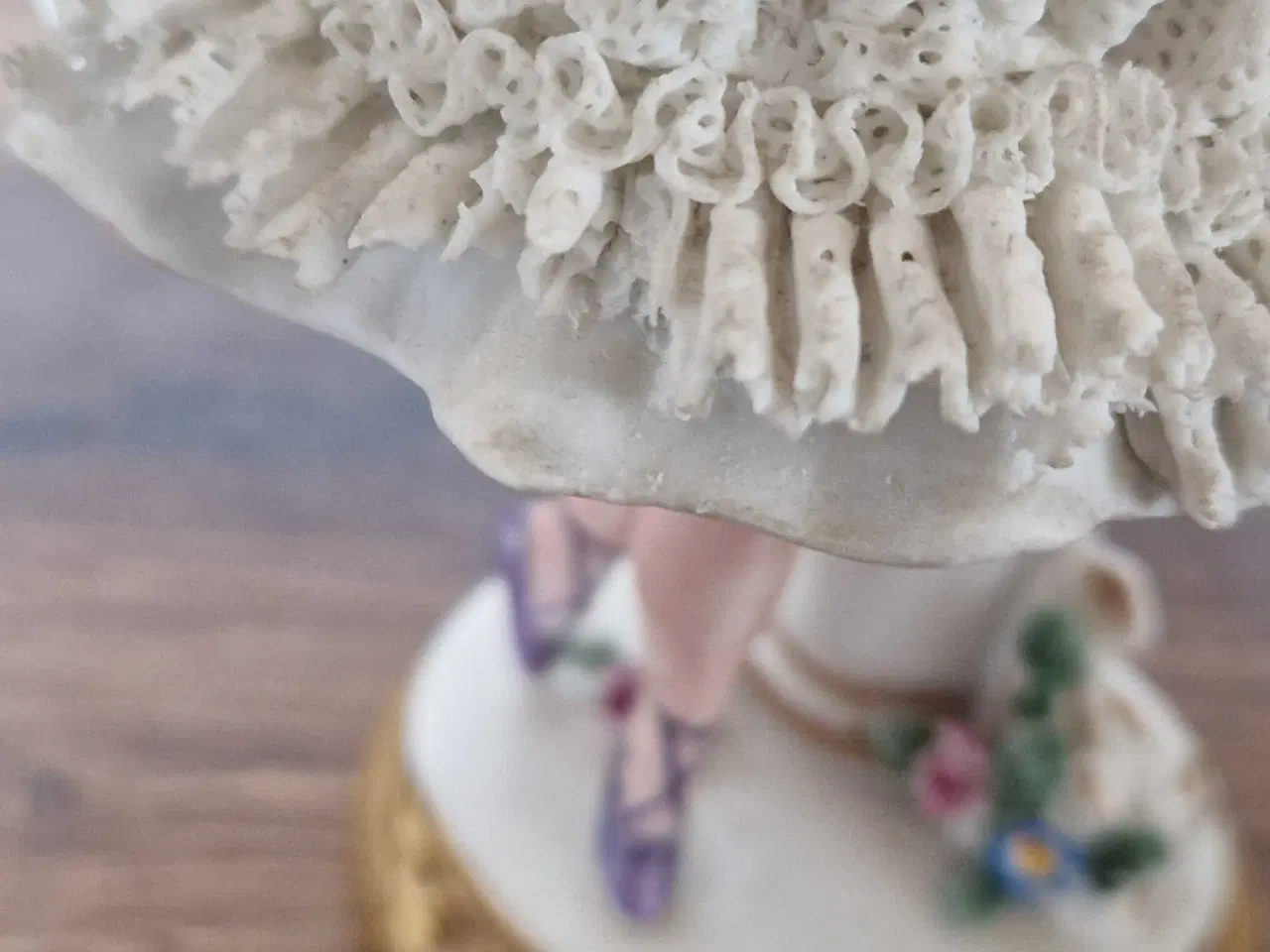 Billede 4 - Yndig antik ballerina fra ca 1920 i porcelæn 