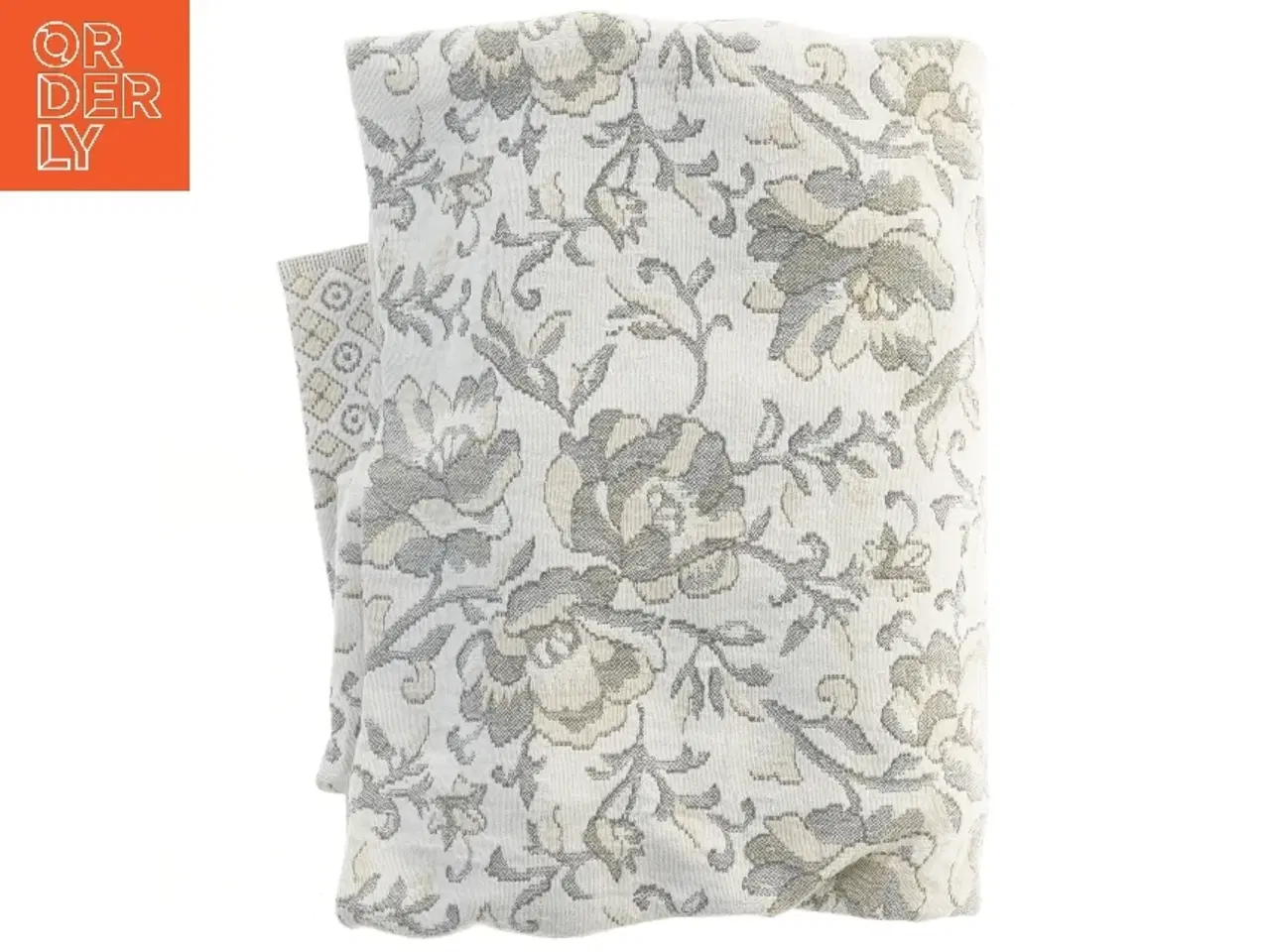 Billede 2 - Dug med blomsterdesign (str. 190x140 cm)