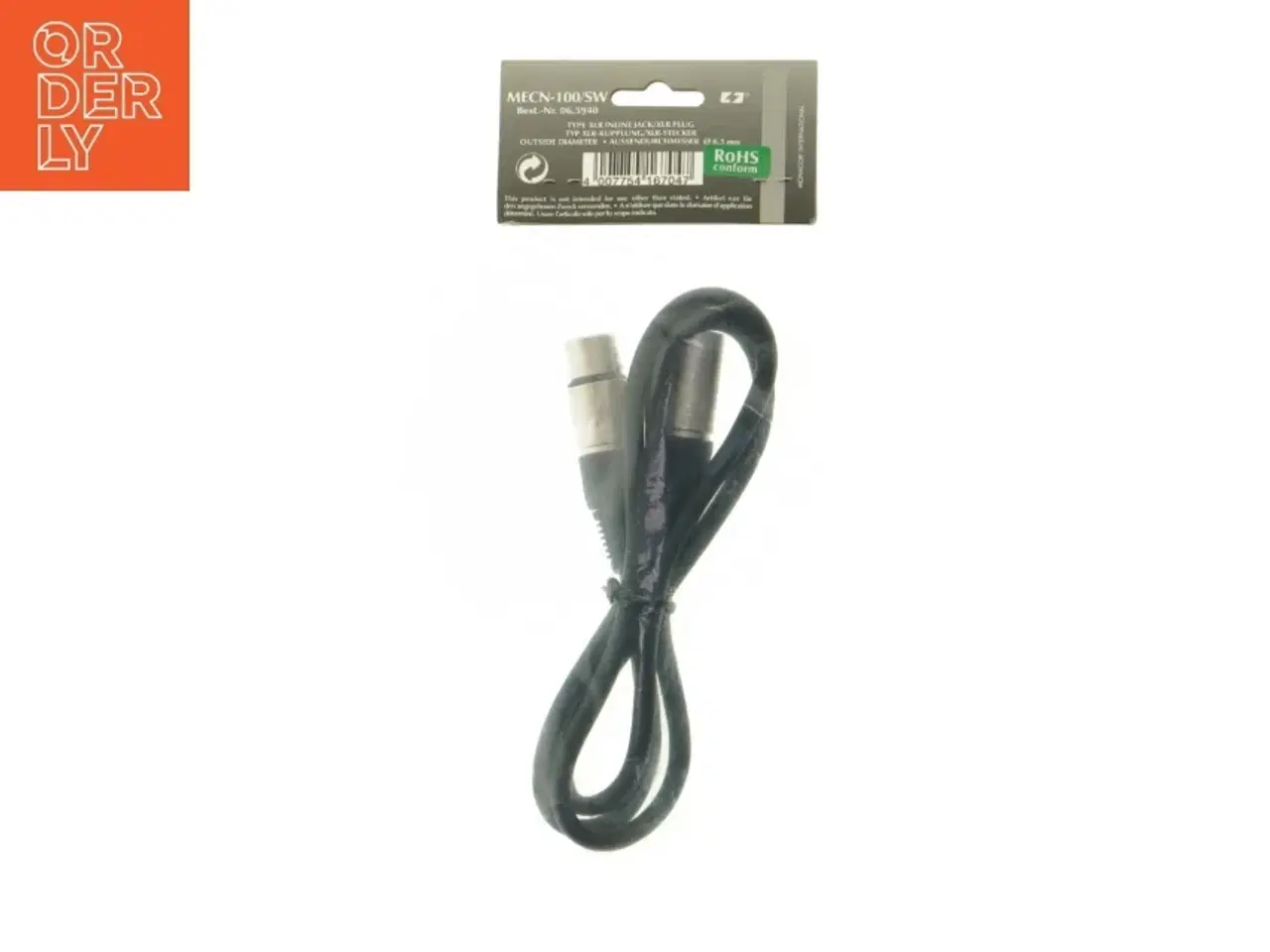 Billede 2 - XLR Mikrofonkabel fra Neutrick Connected (str. 1 m)