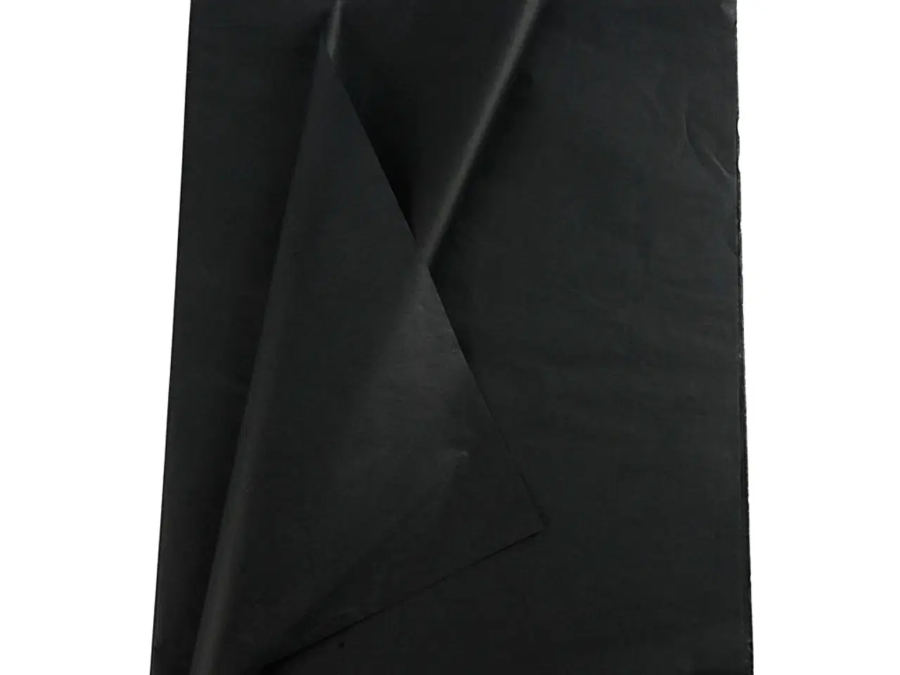 Billede 1 - Sort Silkepapir 50x70 cm - 10 ark til kreative projekter