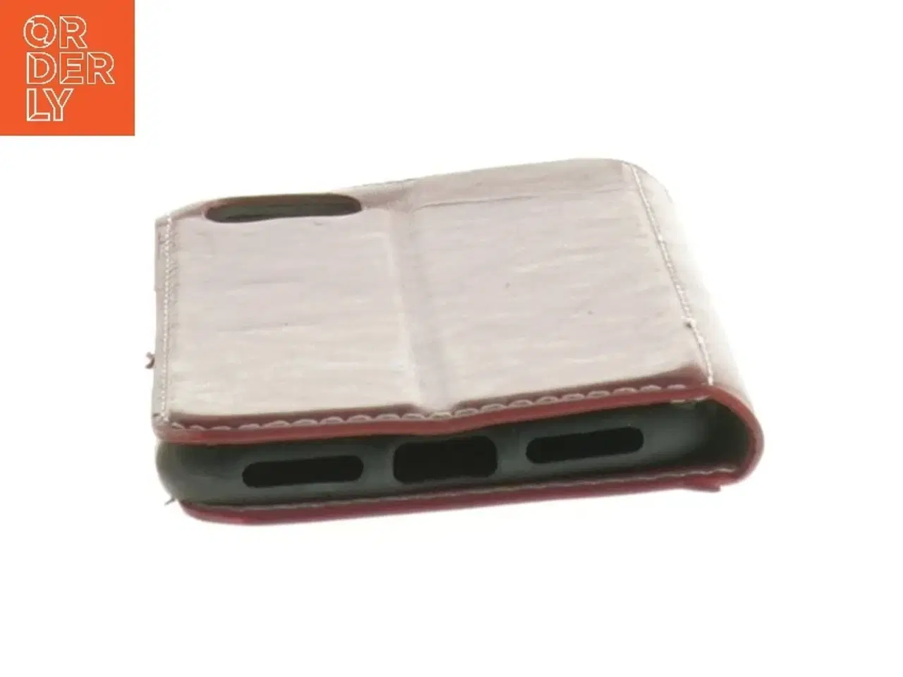 Billede 6 - Smartphone etui i læder med kortholder (str. 14 x. 7,5 cm)