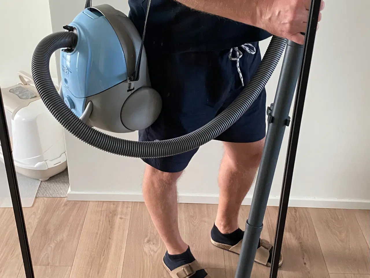 Billede 1 - En lille Samsung støvsuger med pose.