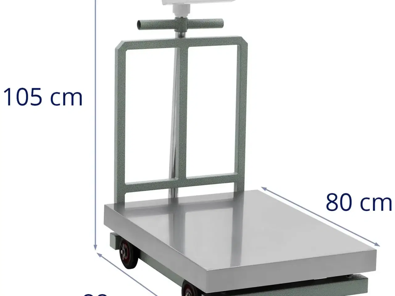 Billede 5 - Industrivægt – 1000 kg / 0,2 kg – 60 x 80 cm