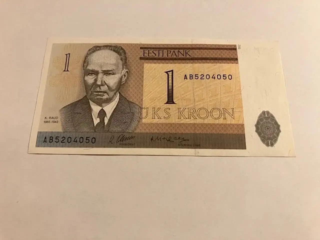 Billede 1 - 1 Kroon Estland