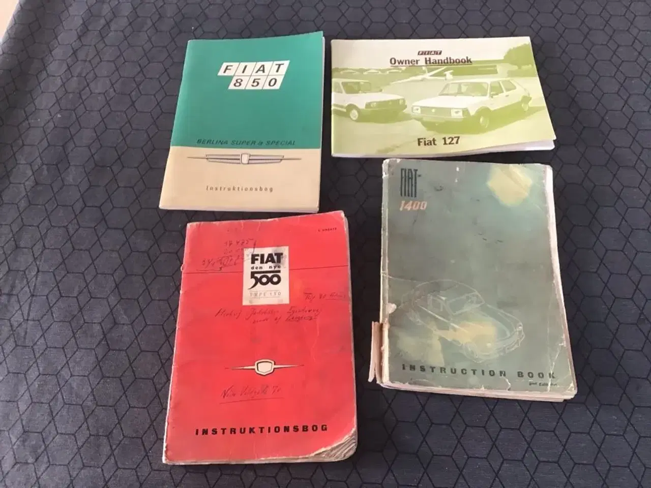 Billede 1 - Fiat bøger gamle