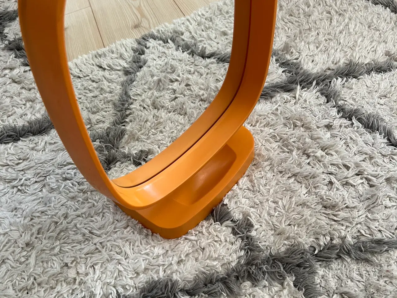 Billede 2 - Vintage orange makeupspejl fra 1970’erne 