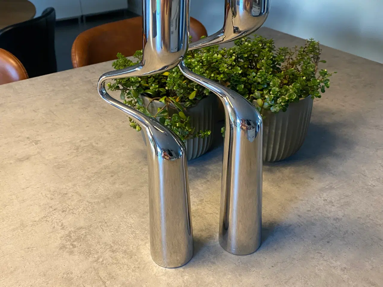 Billede 2 - Menu lysestager 32 cm