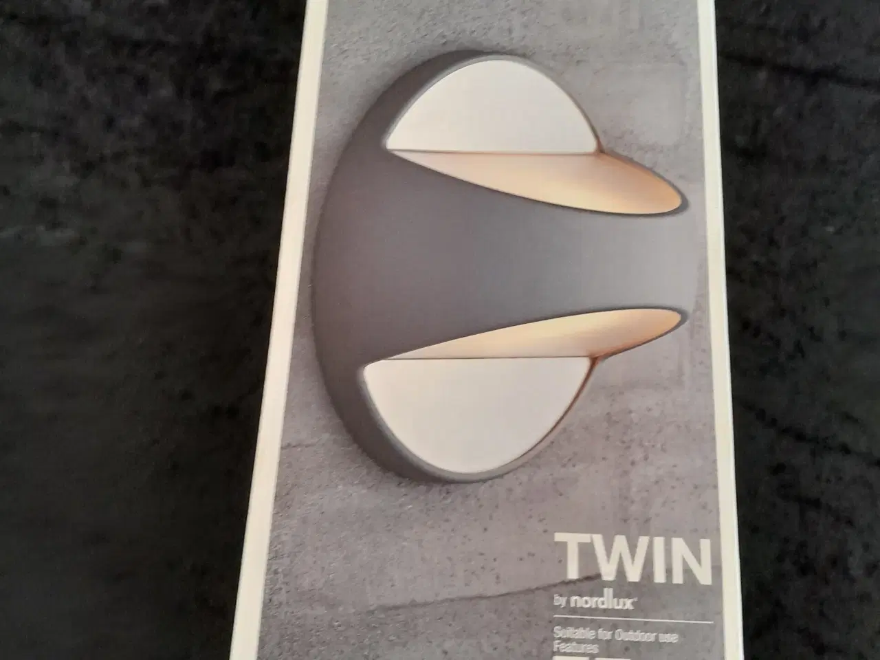 Billede 3 - 2 stk. Udendørs TWIN lamper fra Nordlux