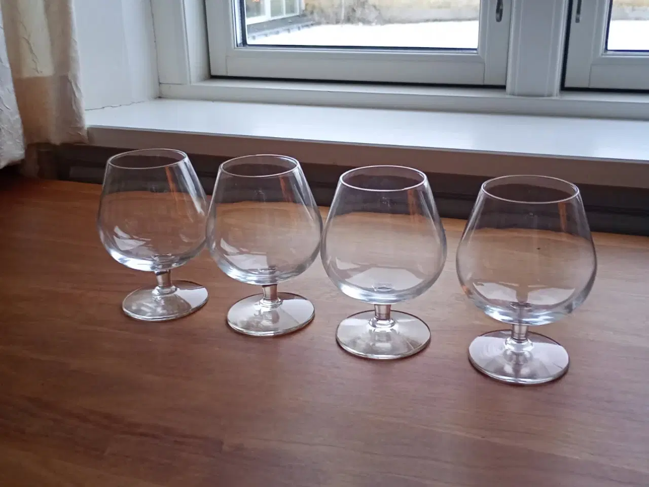 Billede 2 - Cognacglas, 4 flotte glas