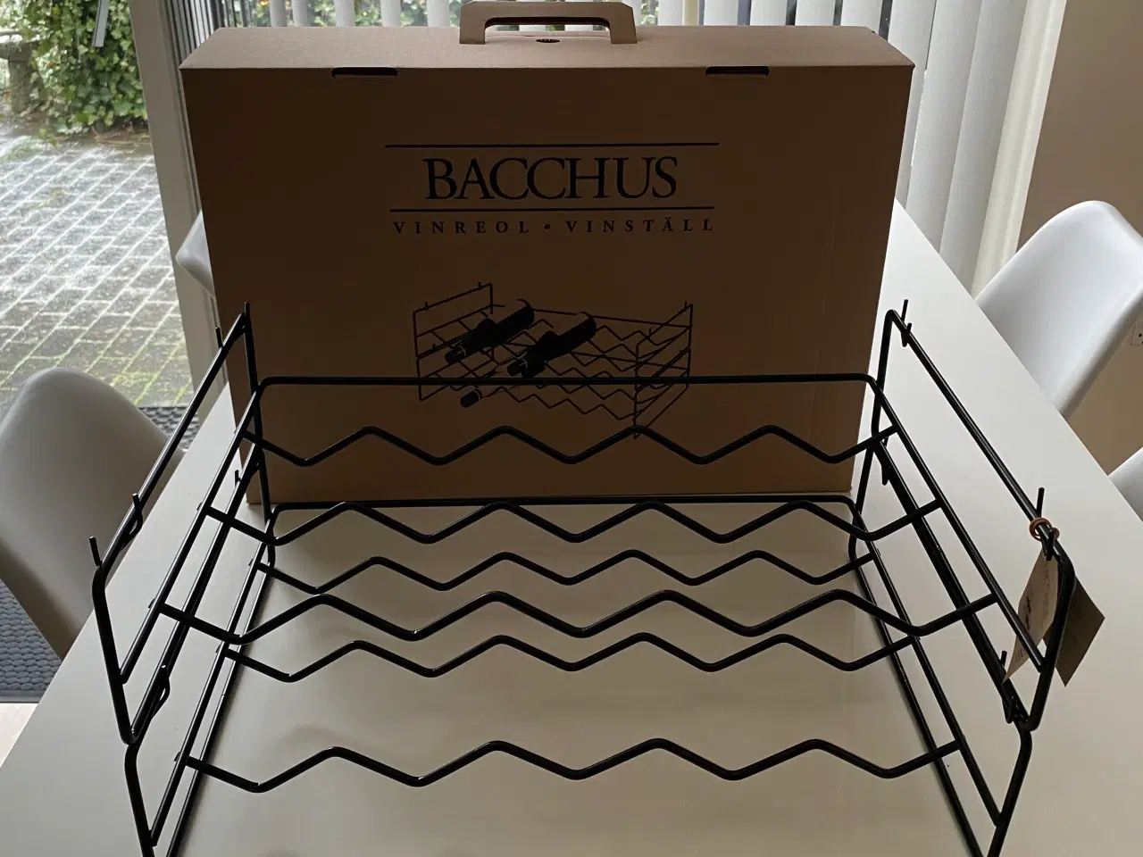 Billede 1 - Vinreol i stål