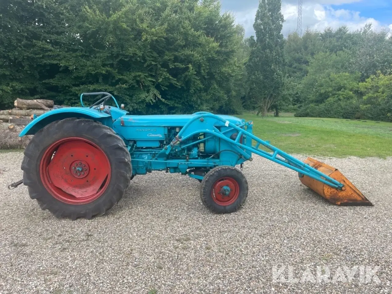 Billede 6 - Veterantraktor Hanomag Granit 500
