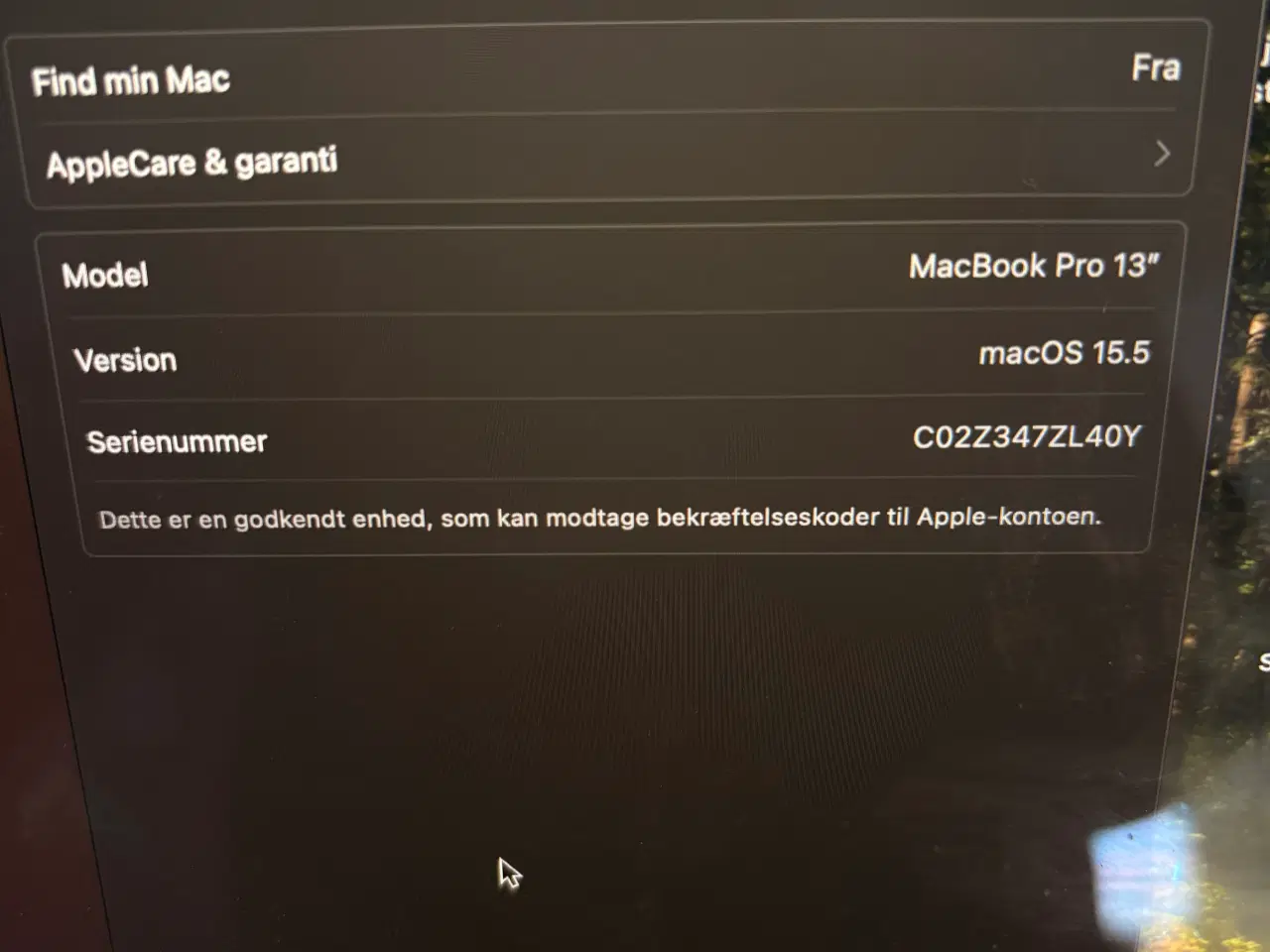 Billede 6 - Macbook 2019 13 inch touch 