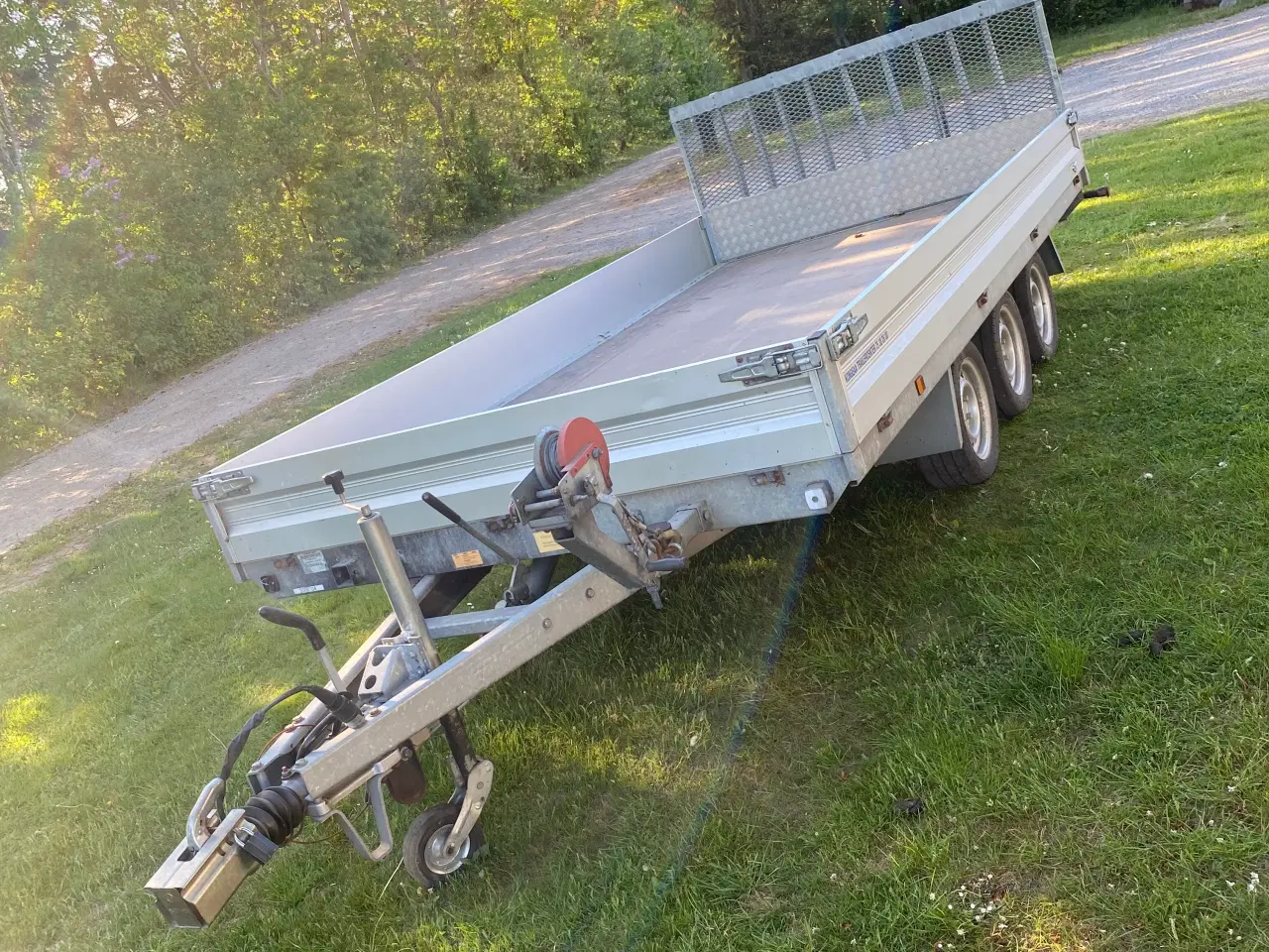 Billede 1 - Variant u4 maskintrailer tiptrailer