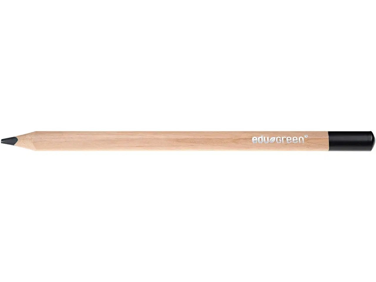 Billede 1 - Edugreen Kraftige Farveblyanter, mine 5 mm, sort, 10stk./ 1 pk.