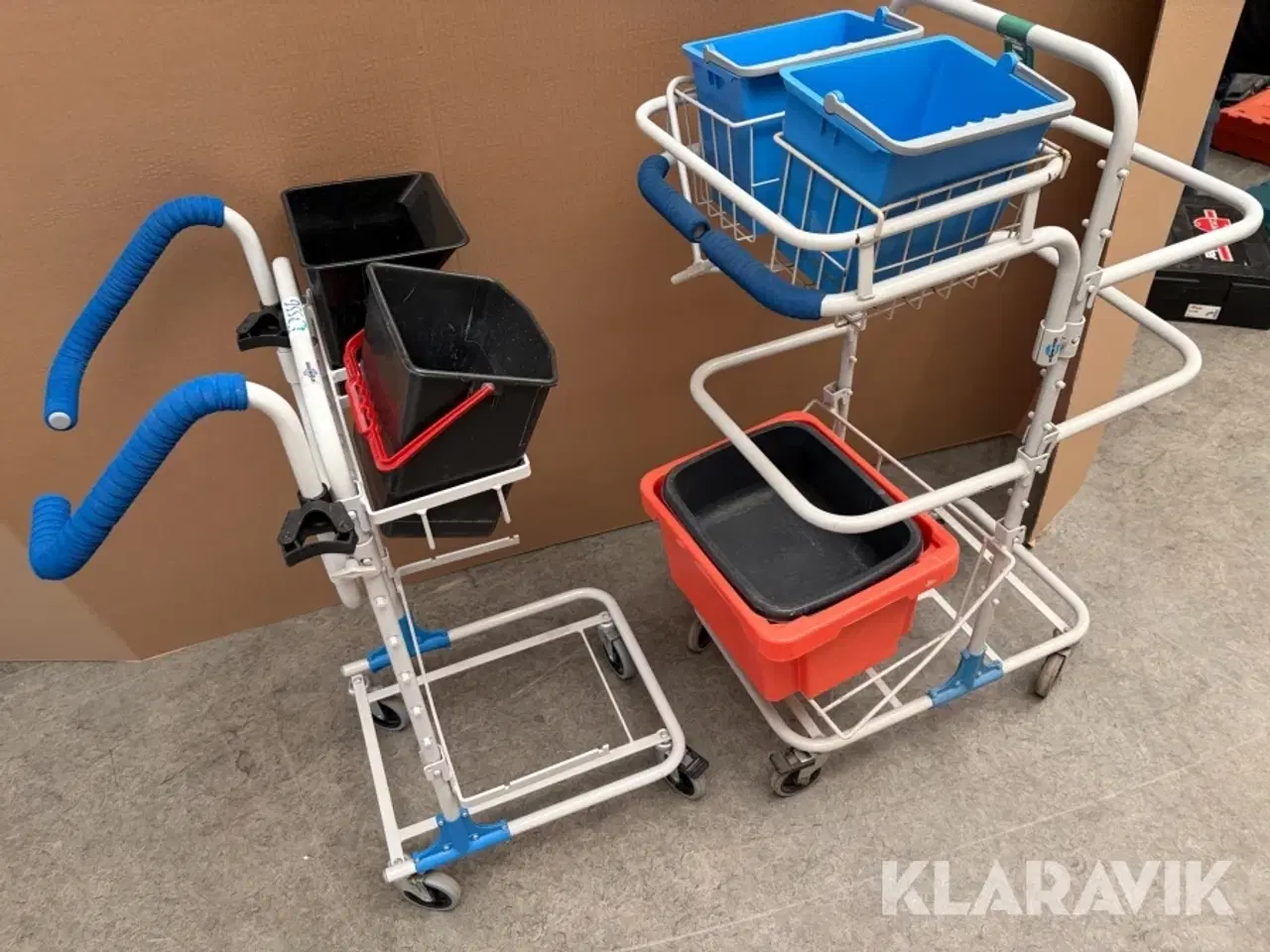 Billede 2 - Rengøringsvogne 2 styk