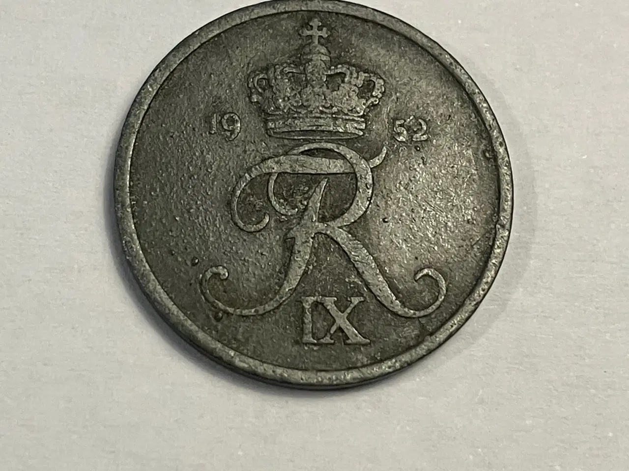 Billede 1 - 2 Øre Danmark 1952