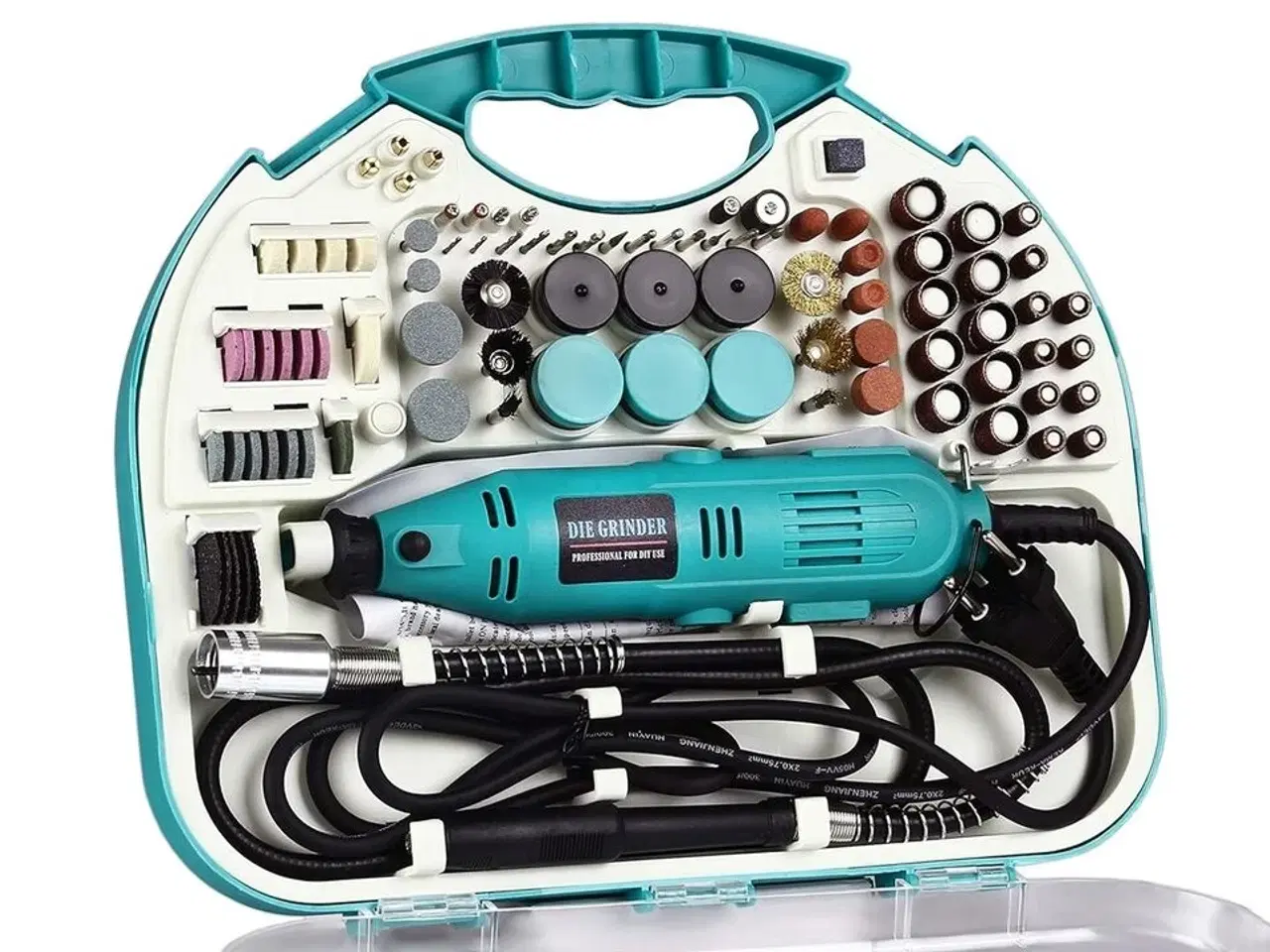 Billede 1 - Multislibersæt, 135 watt motor med hastighedsregulering. Ubrugt