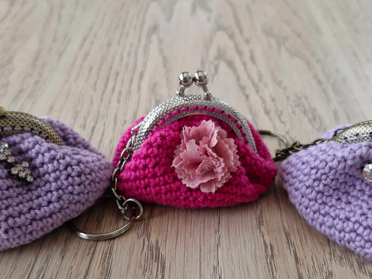 Billede 4 - Søde nøglerings minitasker 