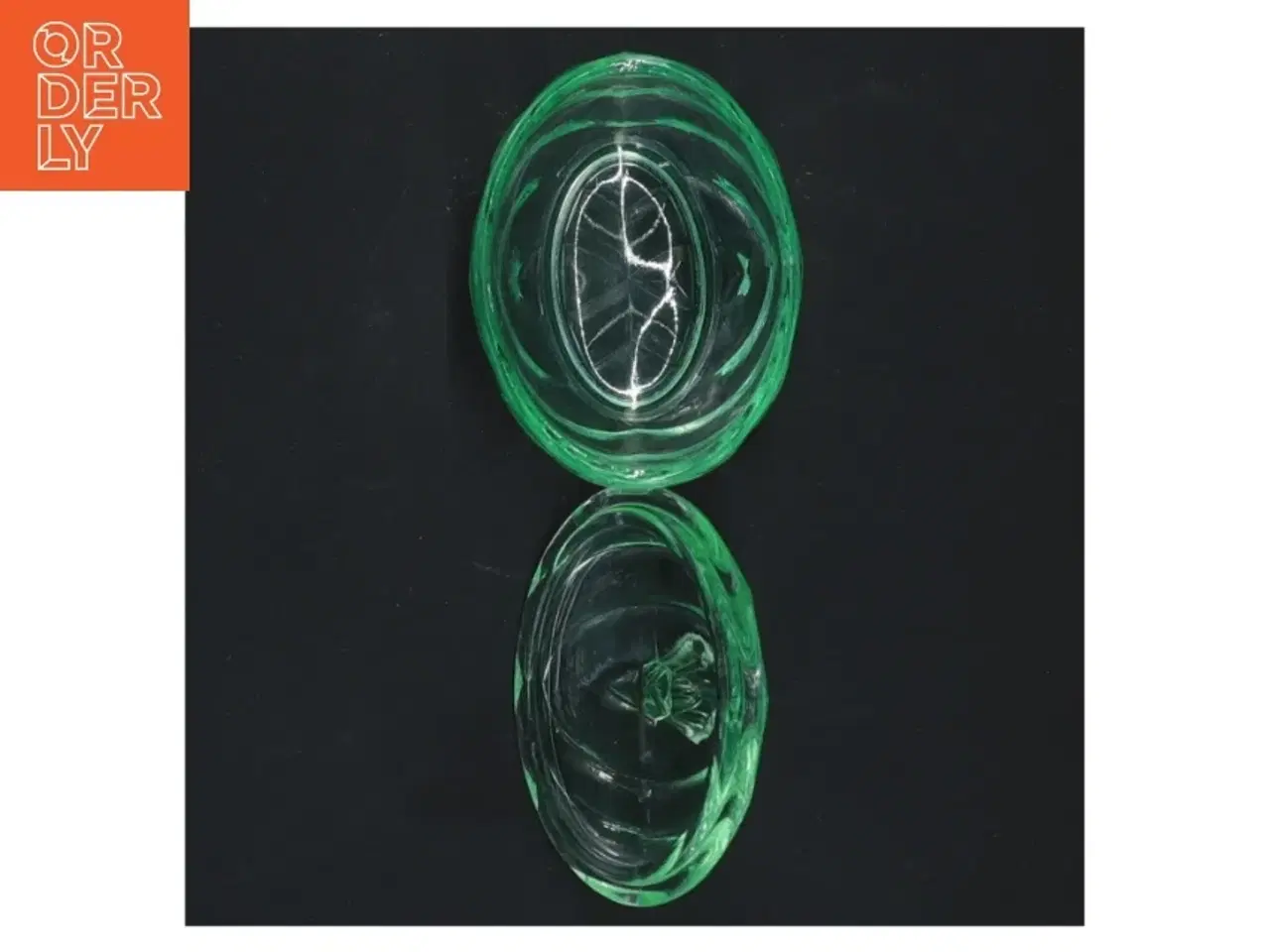 Billede 6 - Oval Glas krukke med låg (str. 7x7 cm)