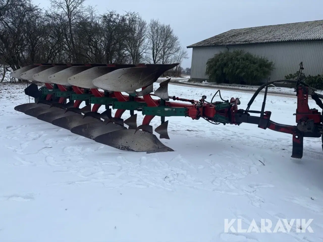 Billede 7 - Halvbugseret Vendeplov Kverneland PB85 6-furet