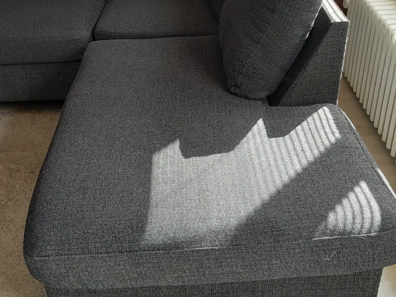 Billede 3 - Sofa med chaiselong