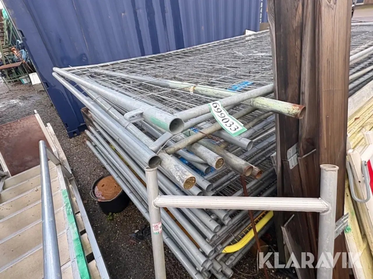 Billede 6 - Byggepladshegn med fødder 30 styk