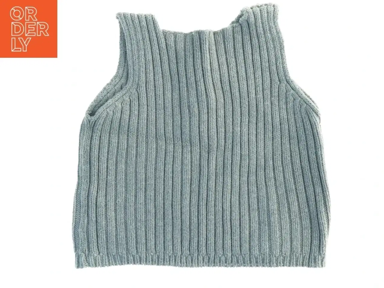 Billede 3 - Strikket vest (str. 30 x 27 cm)