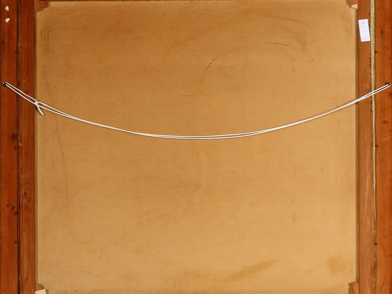 Billede 2 - HUGO V. Pedersen. Stort oliemaleri