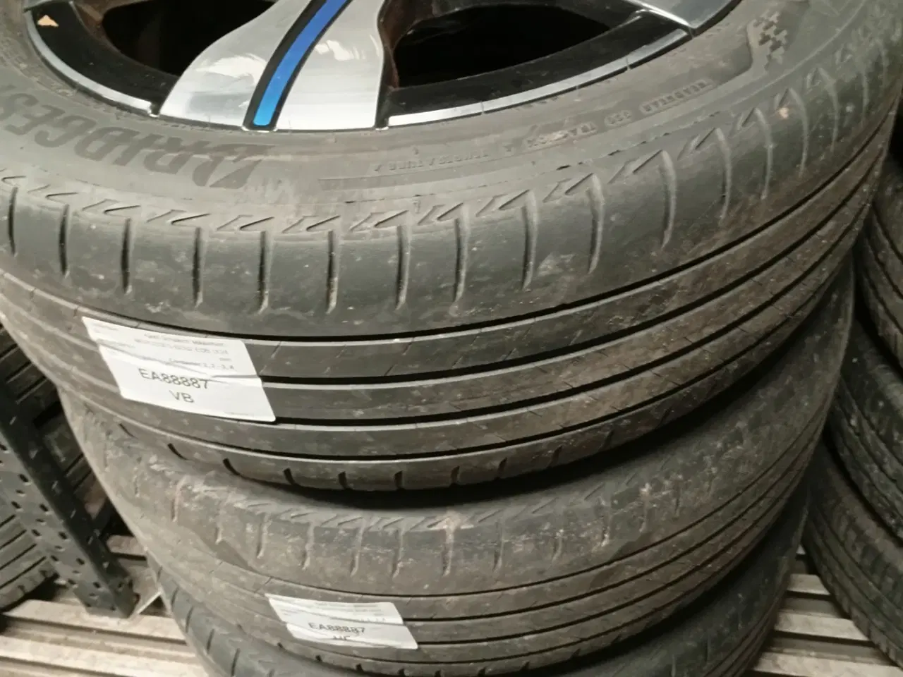 Billede 2 - 19” originalfælge m/ dæk til Mercedes EQA/EQB