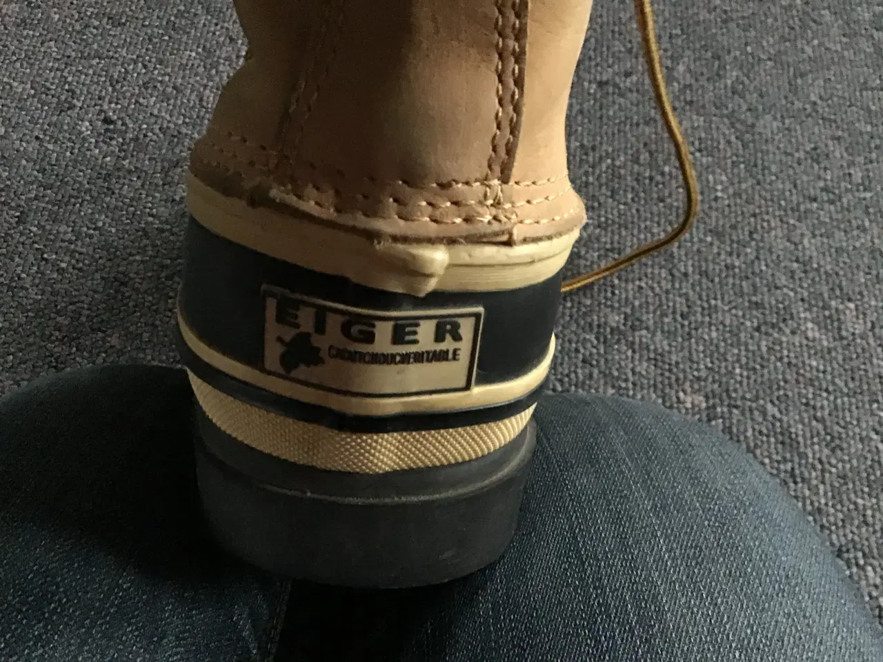 Billede 6 - Vinterstøvler brugt 1 gang. Imprægneret.