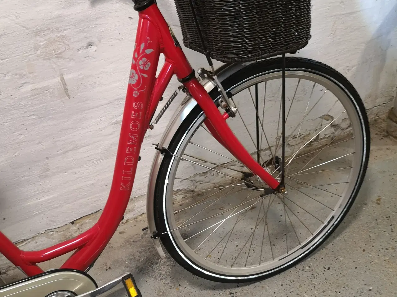 Billede 19 - Kildemoes Rød 28"  48cm   7 gear..Løs 1 nøgle.. ny